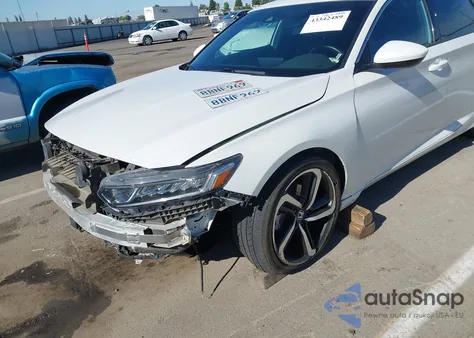 2018 Honda Accord Sport из США, поврежденный, VIN 1HGCV1F39JA078120